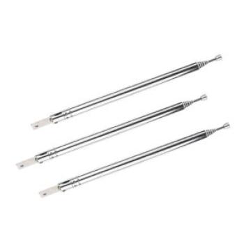 3pcs FM Radio Antenna 7 Section Telescopic Antenna  For Radio