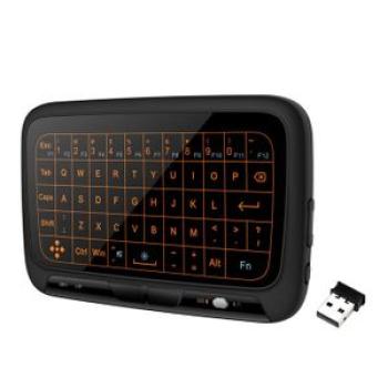 H18+ 2.4GHz Wireless Keyboard Full Touchpad Backlight Keyboa