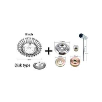 Steel Wire GrTrimmer Head Brush Cutter Fit Most Weed Trimmer Machine Weed Puller Tooarden Decoration