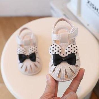 Girls` Summer Sandals 12 Year Old Little Girl Baby Princess Shoes Infant Soft Sole Walking Shoes Bao