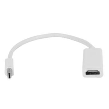 NEW Mini DisplayPort To HDMI Adapter Cable Mini Display Port DP Converter Thunderbolt High Quality F