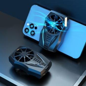 Mobile Phone Radiator Game Chase Drama Cooling Radiator, Style: GT05 Wind Cool (Black)