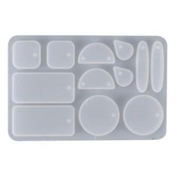 Earrings Dangler Casting Silicone Mould DIY Crafts Jewelry Pendant Making Tools Crystal Epoxy Resin