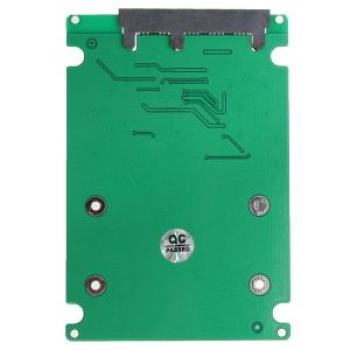 HDD Hard Drive CE 40-pin to SATA 22-pin SSD adapter converter card (large plate)