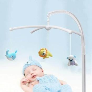 28" Baby Infant Crib Mobile Bed Bell Holder Toy Hanger Arm Bracket Stent Hanging