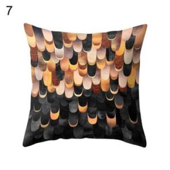 Fashion Geometric Pattern Cushion Cover Throw Pillow Case Home Bedroom Decor-7#