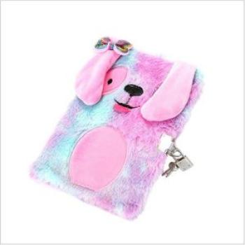 With Lock 2pcs*Kawaii A5 Diary Note Book Girl Notebooks