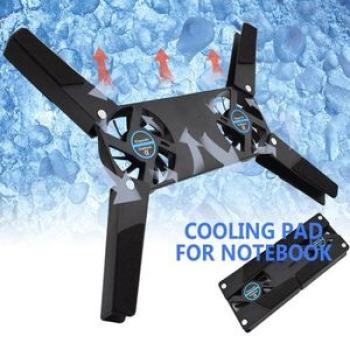 Rotatable USB Fan Laptop Cooler Cooling Pad For Laptop Cooler Pad Computer Folding Coller Fan Coolin
