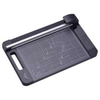 JIELISI 3-in-1 Paper Trimmer Multi-Functional A4 Paper Cutter Straight Skip Wave Cutter with 12.6 In
