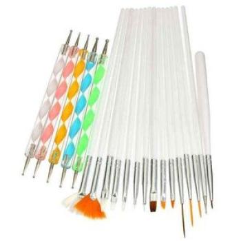 Wholesale 8 Kolinsky Hair Acrylic Nail Brush, Uv Brush Nail Art Brush 20pcslot