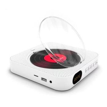 KC-909 Portable CD Player With Bluetooth e Control Walkman Stereo FM Radio Receiver Music Player wit