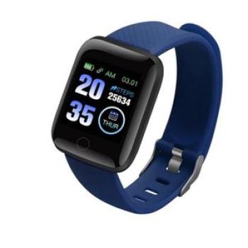 Ladies Blue Smart Watch 116plus Bluetooth Waterproof Watch