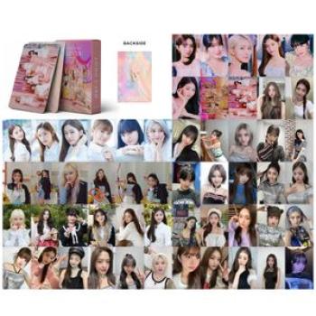 55PCS/Set Kpop Newjeans OMG Lomo Card Photocards Al (G)I-DLE  Aespa IVE Kep1er