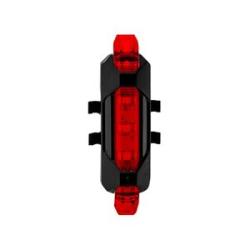 Bike Taillight Bright Usb Rechargeable Bike Tail Light Easy Install Red