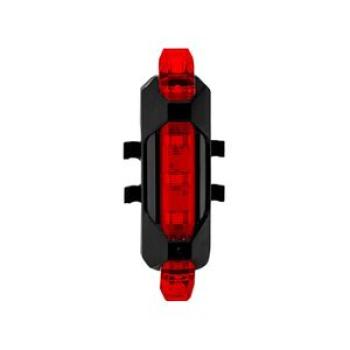 Bike Taillight Bright Usb Rechargeable Bike Tail Light Easy Install Red
