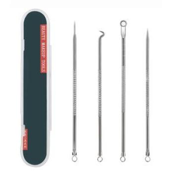 4PCS Stainless steel Acne Removal Kit Blackhead Remover