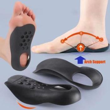 Orthotic Insoles for Plantar Fasciitis Pain Relief Therapy Flat Feet Arch Suppor