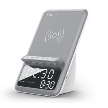 Wireless BT5.1 Speaker 15W Wireless Charger   Phone Stand