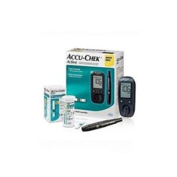 Accu-chek (Active) Blood Sugar Level Machine/Monitor Test– Glucometer (Mol/dl)