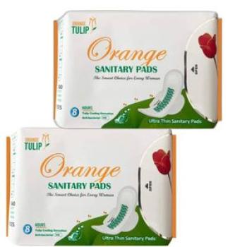 Tulip 16 In One Pack Ultra Thin Sanitary Pads (Smart Choice For Every Woman )x2