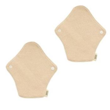 2 Pcs Women Cotton  Pads Washable Sanitary Napkin Cloth