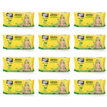 Baby Wipes - 72 count x 12