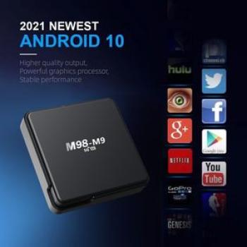 M98-M9 Android 10 TV Box - 8 + 128GB 4K 5G Home Video