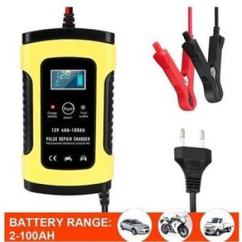 Fully automatic automotive power pulse repair dry and wet lead-acid battery charger