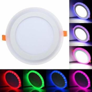 Factory White Rgb Led Panel And Remote Control 6w/9w/16w/24w Recessed Led Ceiling Downlight Panel La