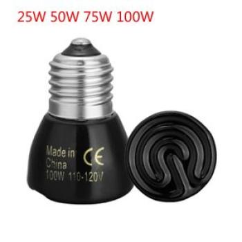 25w 50w 75w 100w Mini Infrared Ceramic Emitter Heat Light