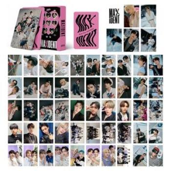 55pcs/set Kpop Stray Kids MAXIDENT Photo al Lomo Cards Straykids Photocards for