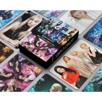 55PCS Kpop Aespa Itzy KEP1ER Twice NewJeans Lomo Cards Photo Al Shut Down BORN