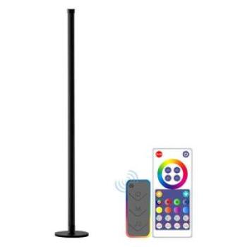 Rgb Led Bar Corner Floor Lamp With Music Sync Dimmable Mood Stand Lighting For Bedroom Living Room G