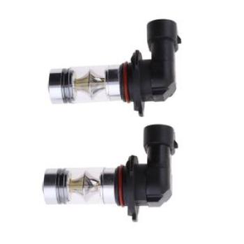 Pair Of 9005 HB3 100w 20 LED 1900LM Fog Lights Headlights Guide Car