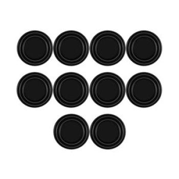 10Pcs Car Door Anti Collision Gasket Universal Shock Absorption Black
