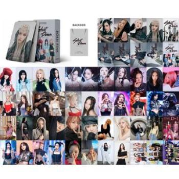 55PCS Kpop Lomo Cards IVE LE SSERAFIM TWICE Photo Al BORN  Pink Venom K-pop HD