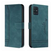 For Samsung Galaxy A71 5G Case, Retro PU Leather Magnetic Flip Case Cover