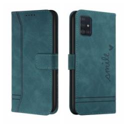 For Samsung Galaxy A71 5G Case, Retro PU Leather Magnetic Flip Case Cover