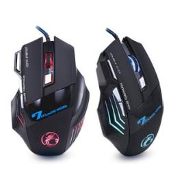 Wired Gaming Mouse 7 Functional Keys  RGB Light For Game