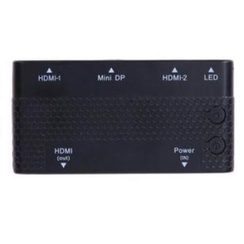 Dual HDMI & Mini DP Displayport In To HDMI Out Switcher BDZ