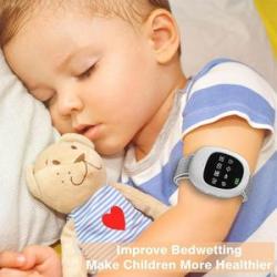 Wireless Bedwetting Alarm Wireless Rechargeable Battery Powered Bedwetting Solution With Timer Sensi