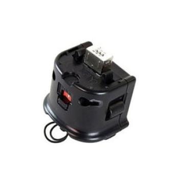 1Pc Durable Motion Plus Adapter For Original Nintendo-Black