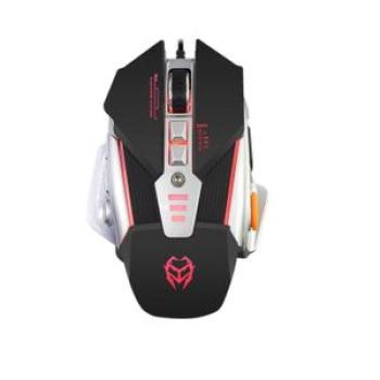 Detachable 8 Buttons LED Optical Ergonomic USB Wired Gaming Mouse Mice With 1200-3200 DPI 4 Levels B