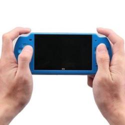 BuiltIn 10000Games 32Bit 4.3` 8GB Portable Video Handheld Game Console Player BlueWhiteBlack Blue