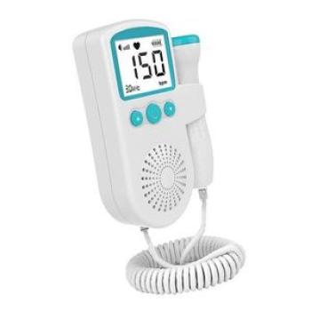Doppler Fetal Rate Monitor Home For  Pregnancy Baby Green NO5115