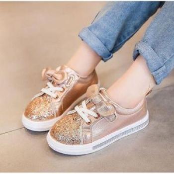 Toddler Baby Little Sequin Bing Sneakers For Kids Children Girls Sports