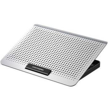 Gaming Laptop Cooler Stand With Fan Metal Laptop Cooling Pad Two USB Portable Adjustable Notebook St
