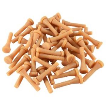 50Pcs Rubber Hair Removal Stick Chicken Geese Poultry Plucki
