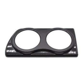 Air Vent Twin Gauge Pod Gloss Black ABS Plastic Replacement