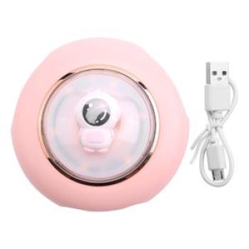 Astronaut Luminous Flying Saucer Hand Warmer Power Bank Warm